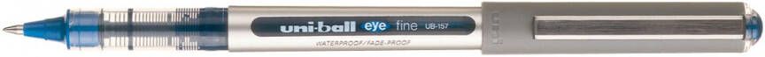 Uni-ball roller Eye Fine en Micro Fine schrijfbreedte 0 5 mm punt 0 7 mm blauw