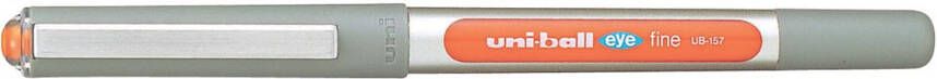 Uni-ball roller Eye Fine en Micro Fine schrijfbreedte 0 5 mm punt 0 7 mm oranje