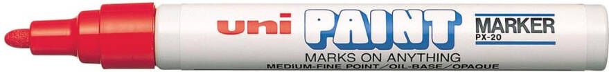 Uni-ball Uni Paint Marker PX-20 rood