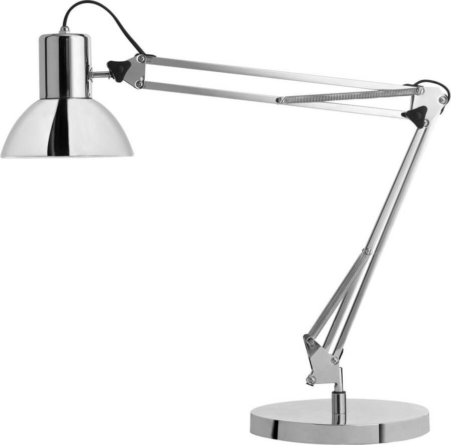 HAMELIN UNILUX Success 80 LED lamp met voet en klem chroom