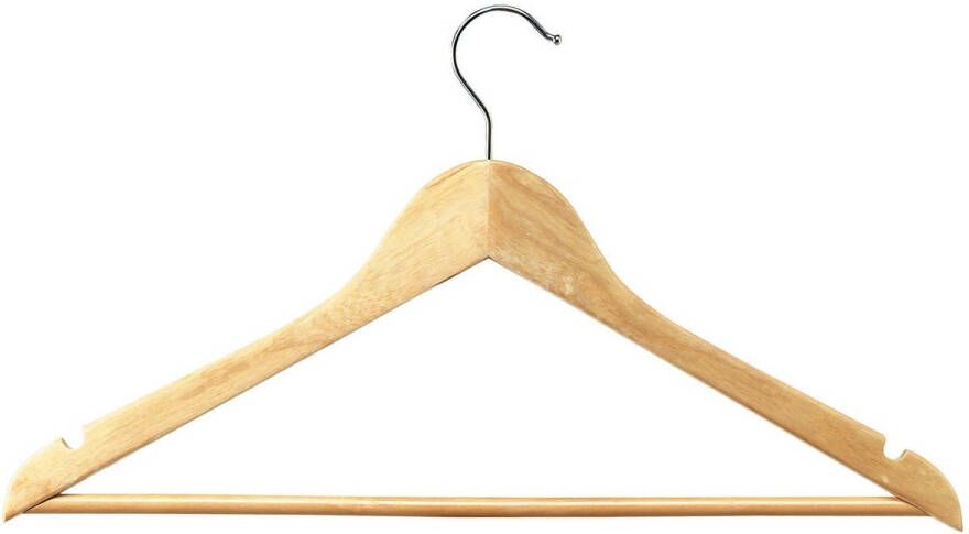Unilux kledinghanger uit hout pak van 25 stuks