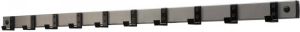 V-part wandgarderobe HIQ 10 haken grijs