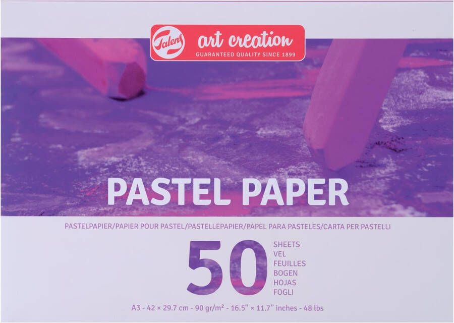 Van Gogh Talens Art Creation pastelpapier 90 g ft 29 7 x 42 cm A3 blok van 50 vel