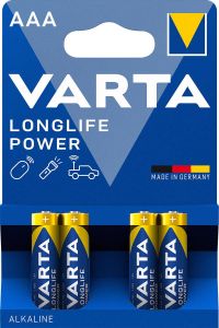 VARTA batterij Longlife Power AAA blister van 4 stuks