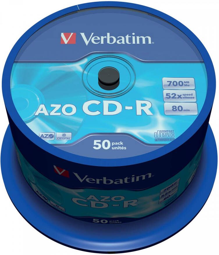 Verbatim CD recordable spindel van 50 stuks