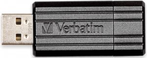 Verbatim PinStripe USB 2.0 stick 64 GB zwart