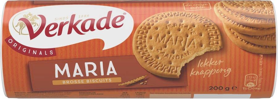 Verkade Maria koekjes pak van 200 gram