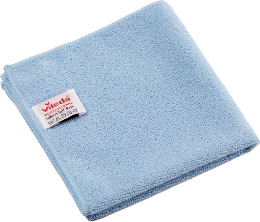 Vileda Professional r-MicroTuff Base microvezeldoek pak van 5 stuks blauw