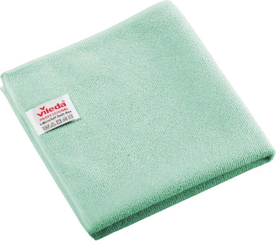Vileda Professional r-MicroTuff Swift Max microvezeldoek pak van 5 stuks groen