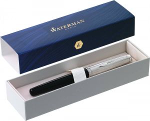 Atlanta Vulpen Waterman EmblÃ¨me Black Chrome Trim M