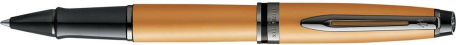 Waterman Rollerpen Expert metallic gold lacquer RT fijn