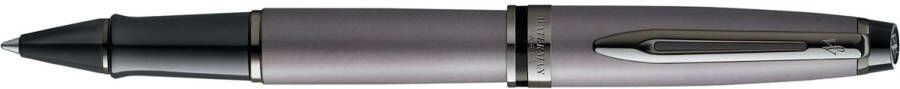 Waterman Rollerpen Expert metallic silver lacquer RT fijn