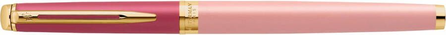Waterman Hémisphère Colour Blocking roller fijne punt Pink GT
