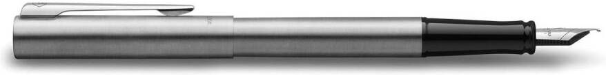 Waterman vulpen Allure Chrome fijne punt inclusief 6 inktpatronen op blister