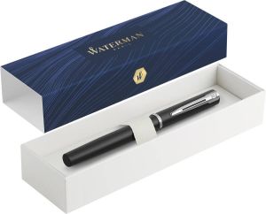 Waterman vulpen Allure fijne punt giftbox zwart