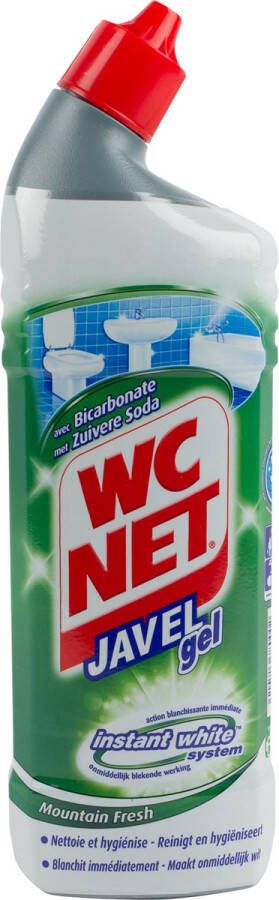 WC Net toiletreiniger Extra White Mountain Fresh fles van 750 ml