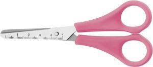 Westcott Schaar kinderen ronde punt 130mm rechts roze