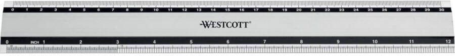Westcott metalen lat 30 cm