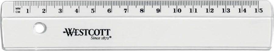 Westcott plastic lat 15 cm