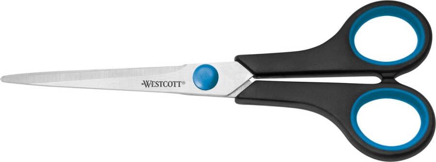 Westcott schaar Softgrip 17 5 cm symmetrische ogen