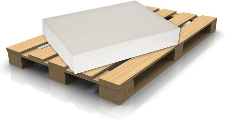 White box Kopieerpapier ft A4 75 g pallet van 200 pakken van 500 vel