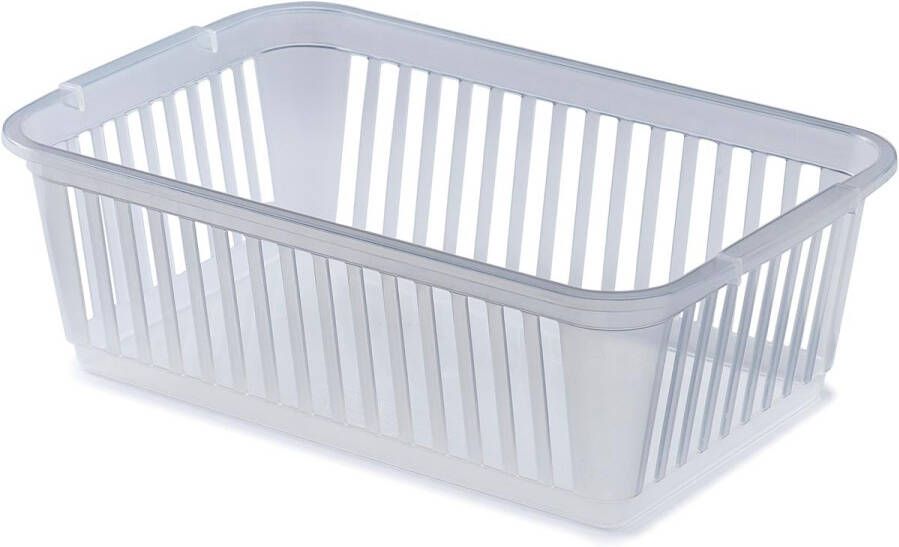 Whitefurze Mini opbergmand 25 cm transparant