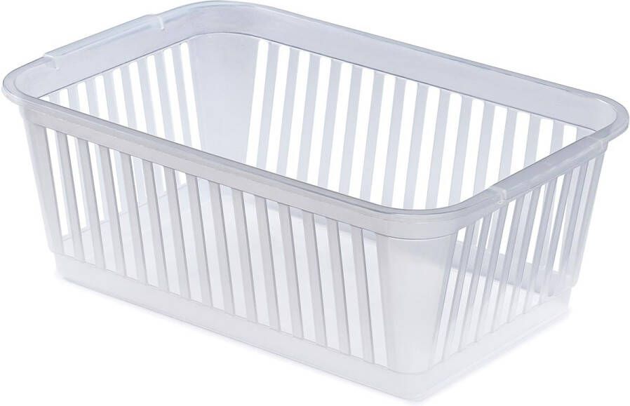 Whitefurze Small opbergmand 30 cm transparant