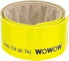 Wowow Snap Wrap Reflomax band geel 38 x 3 cm doos van 2 stuks