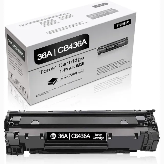 WeCare HP 36A CB436A - huismerk Toner - Zwart - 1500 Pagina's voor HP LaserJet M1120, M1500, P1505 Series