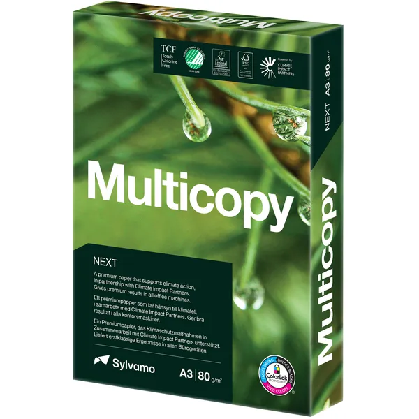 Multicopy Kopieerpapier Multicopy NEXT A3 80gr wit 500 vel