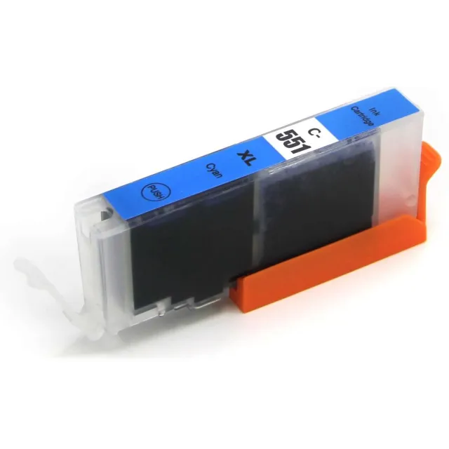 Inktkenners Cartridges Geschikt voor Canon PGI-550 / CLI-551 Cyaan | Geschikt voor Canon Pixma Printers: MG5450 / MG5550 / MG5650 / MG6350 / MG6450 / MG6650 / MG7150 / MG7550 / IP7250 / MX925 / MX725 / IX6850 / IP8750
