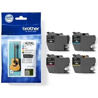 Brother LC-421XL inktcartridges multipack 4 kleuren kleur, foto 3