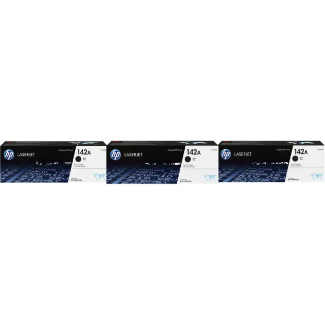 Hp 142A Toner Zwart Triple Pack