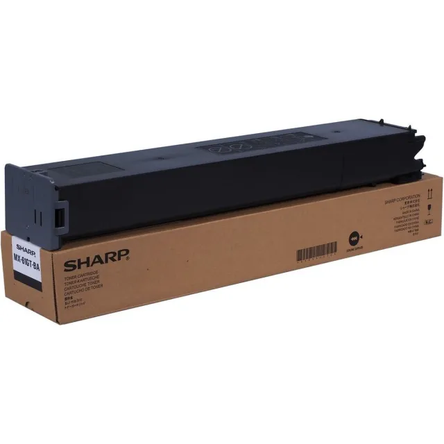 Sharp Toner Sharp MX61GTBA Black Zwart
