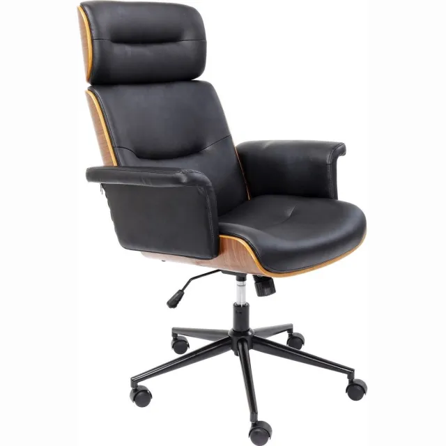 Kare Bureaustoel Check Out Bruin
