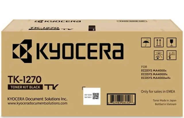 Kyocera TK-1270 Toner Zwart