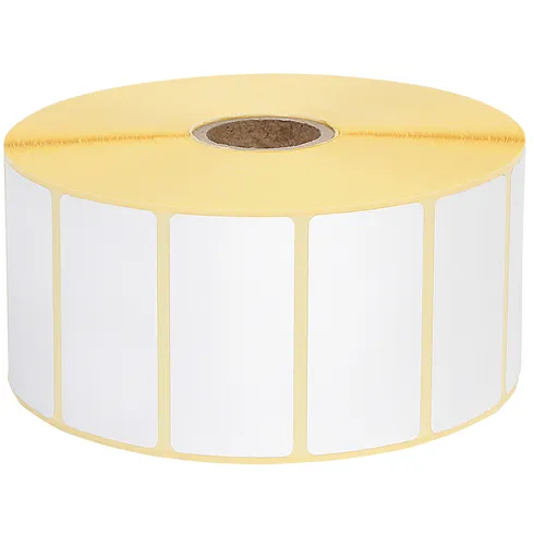 Iezzy Labeletiket IEZZY Zebra 880199-025D 51x25mm 25mm wit permanent 2580st