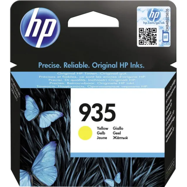 HP 935 inktcartridge geel Zwart