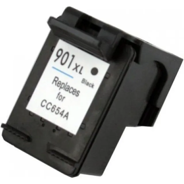 inkmaster Premium Huismerk cartridge HP 901 XL Zwart met chip Grote inhoud 22 ML voor HP OfficeJet: J 4500 J 4524 J 4435 / J 4540 / 4550 J / J 4580 / J 4600 / J 4624 / J 4660 / J 4680