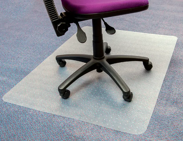 Floortex Stoelmat Floortex PVC 120x90cm voor zachte vloeren