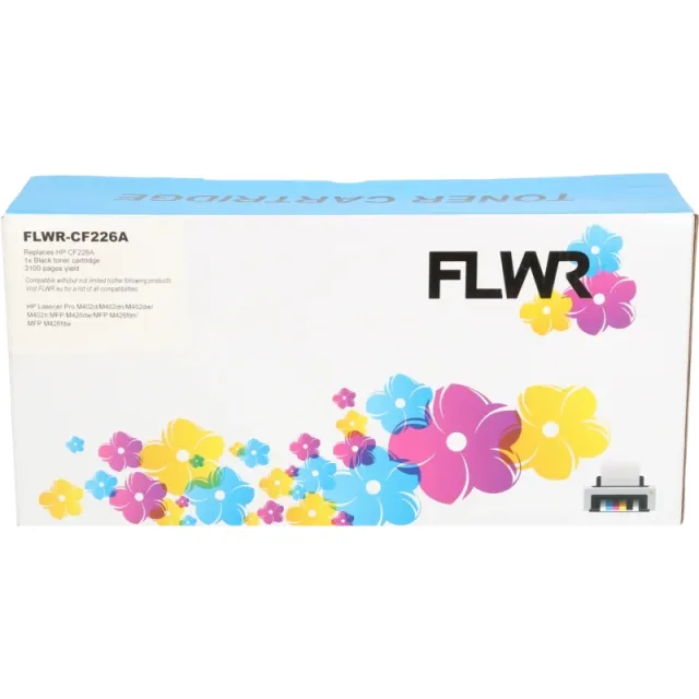 FLWR HP 26A zwart (Huismerk (compatible))
