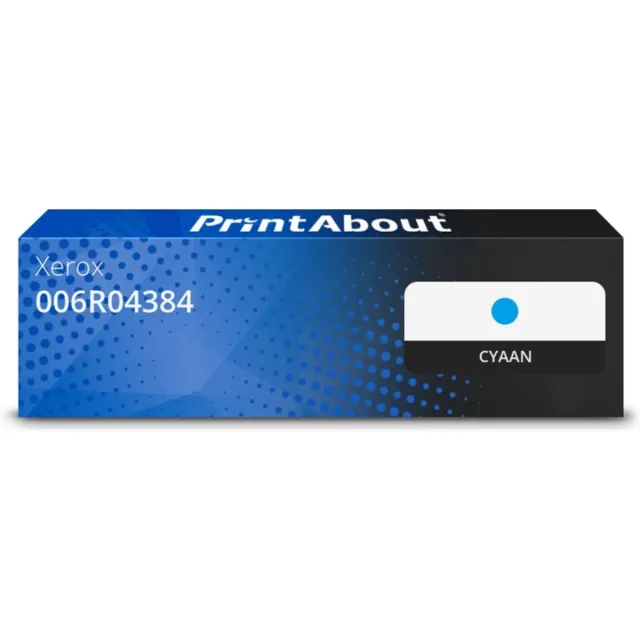 PrintAbout huismerk Toner 006R04384 Cyaan geschikt voor Xerox