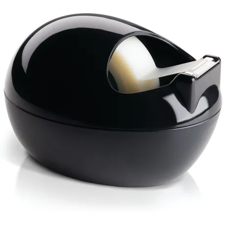 Scotch Plakbandhouder Scotch by Karim Rashid zwart + 1 rol magic tape 19mmx7.5m