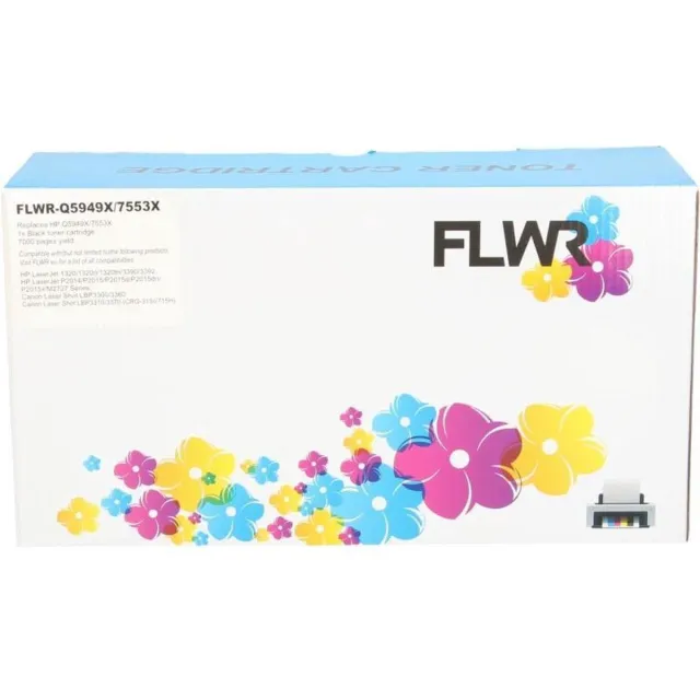 FLWR Toner / 53X / Zwart - Geschikt voor HP