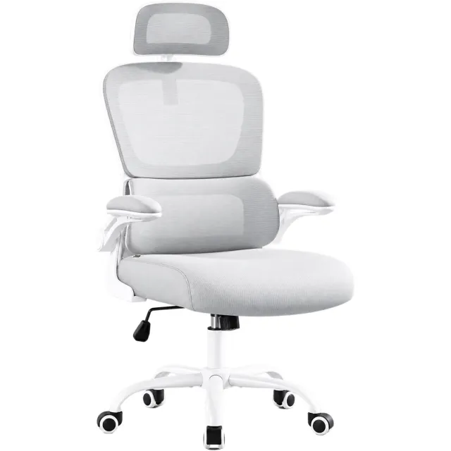 Veya Bureaustoel - Bureaustoel - Staal - Polyester - Nylon - Grijs