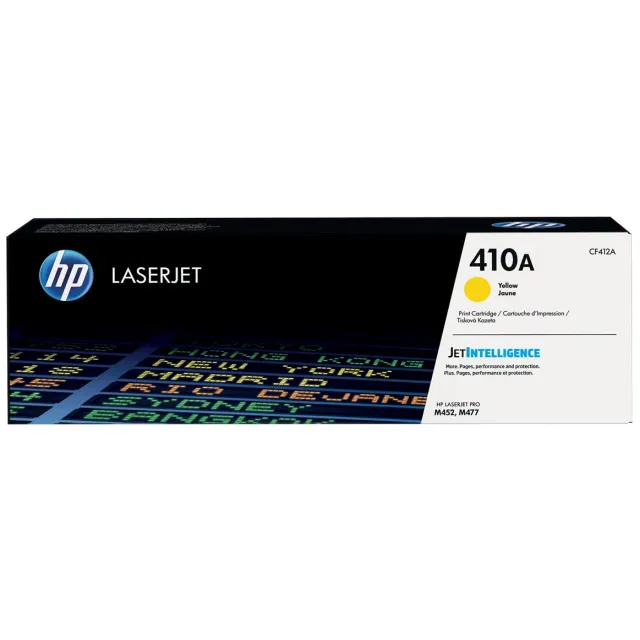 Hp toner 410A, 2 300 pagina's, OEM CF412A, geel