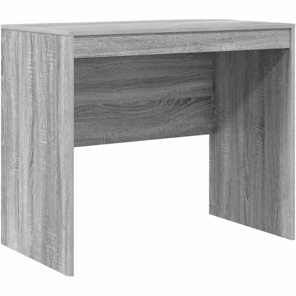 vidaXL Bureau Grijs Sonoma 90 x 50 x 76 cm, foto 3