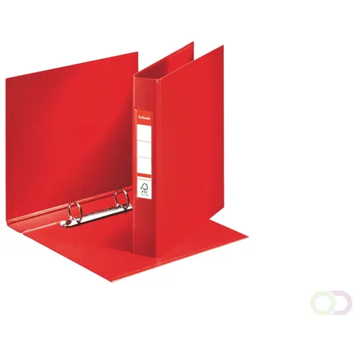Esselte Ringband Esselte VIVIDA A5 25mm 30% gerecycled PP folie rood