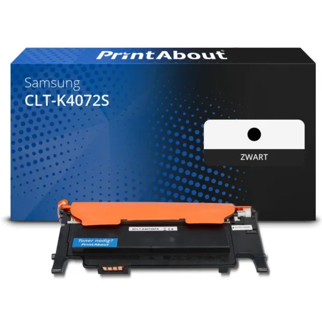 PrintAbout CLT-K4072S toner zwart compatible voor Samsung