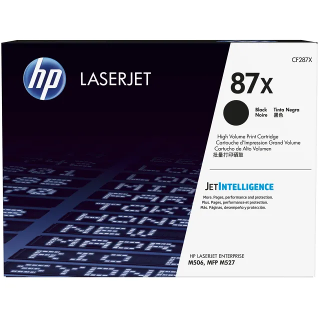 Hp 87X LaserJet tonercartridge zwart